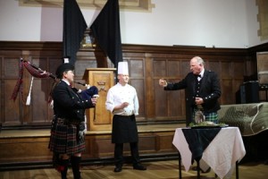 A dram for the piper and chef